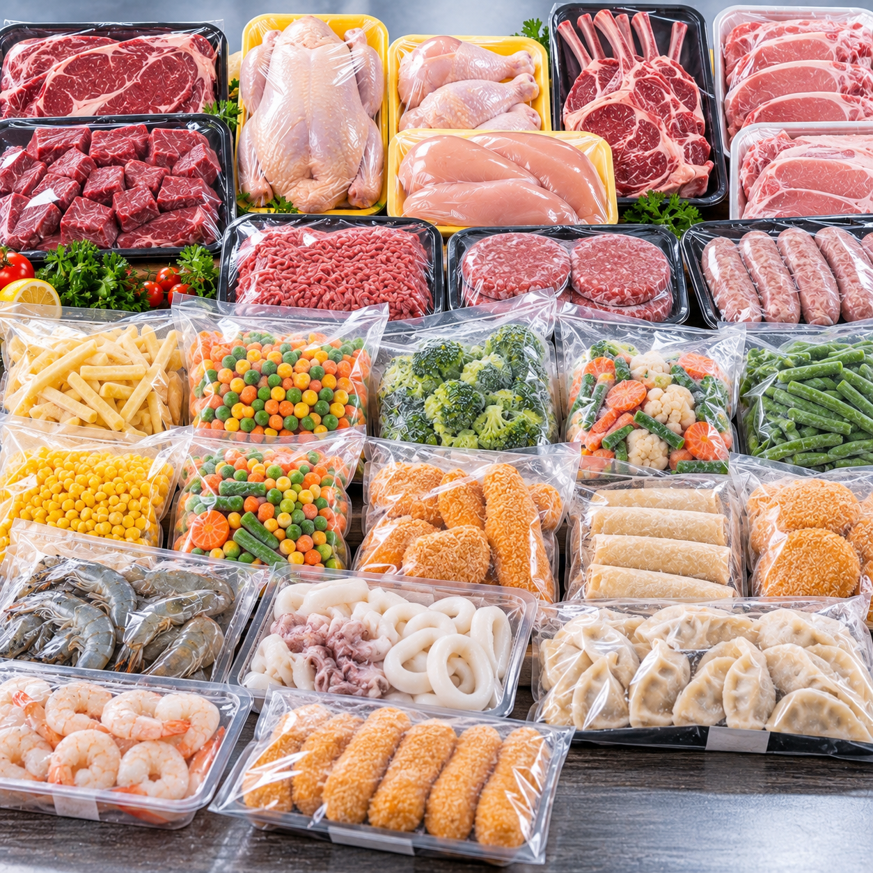 Meat & Frozen Foods